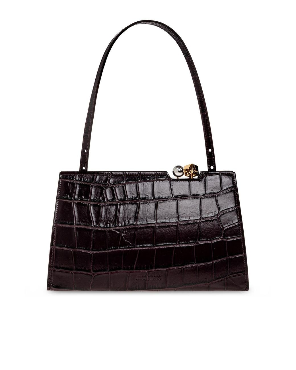 Jacquemus Black Leather Bag 'Salon'