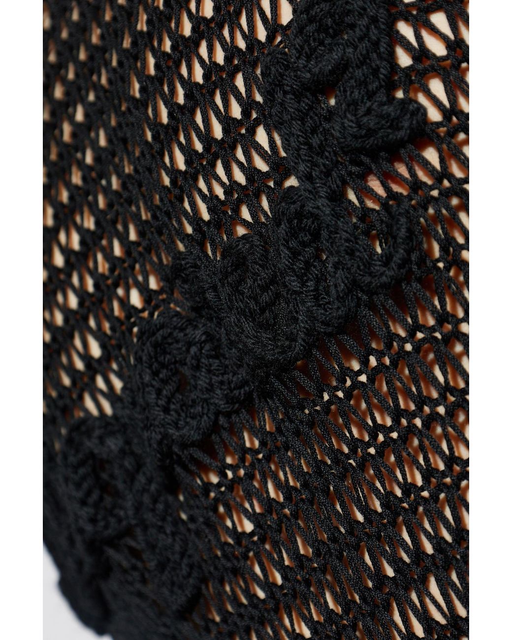 DSquared² Black Transparent Sweater for men