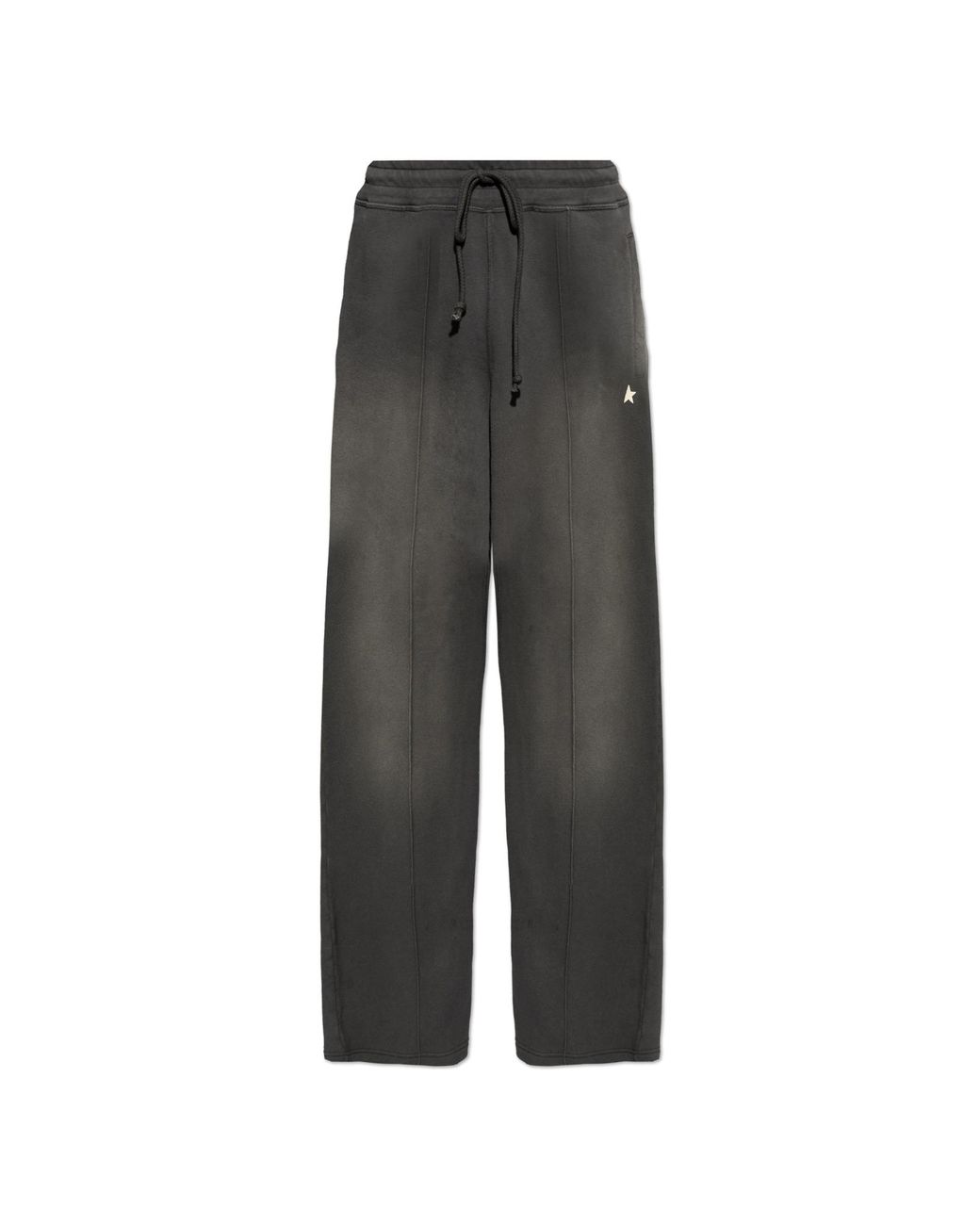 Golden Goose Deluxe Brand Black Wide-Leg Sweatpants for men