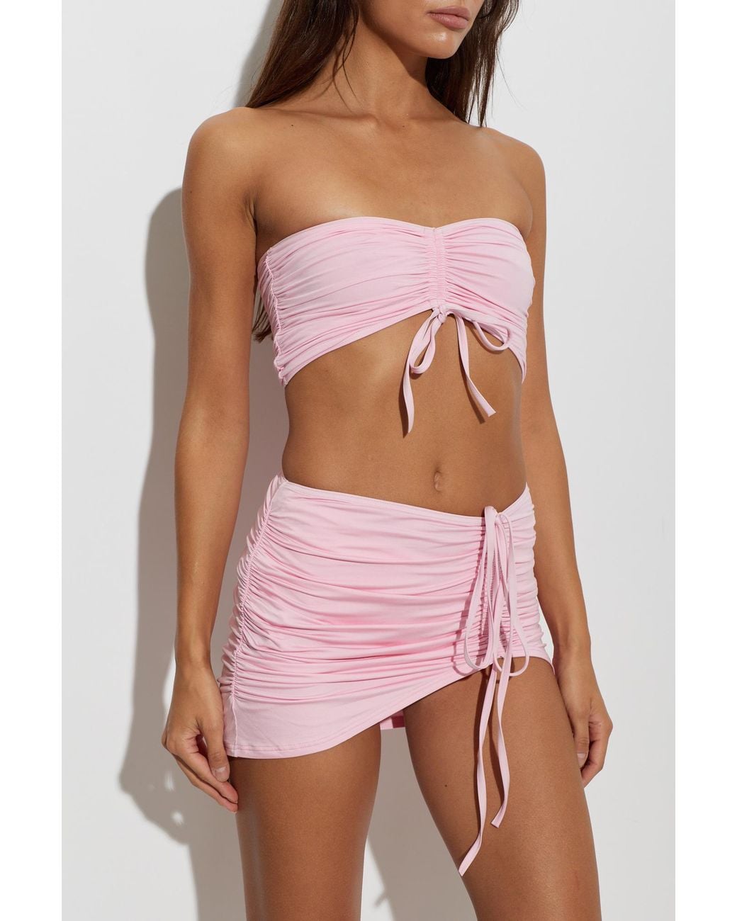 Balmain Pink Beach Skirt