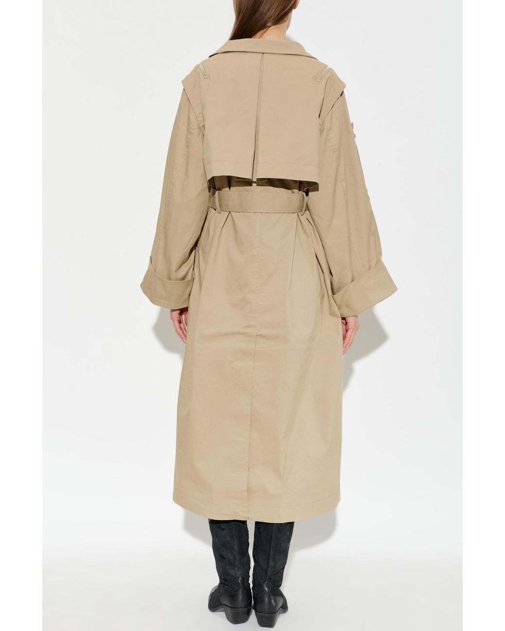 AllSaints Natural Trench Coat 'Clayton'