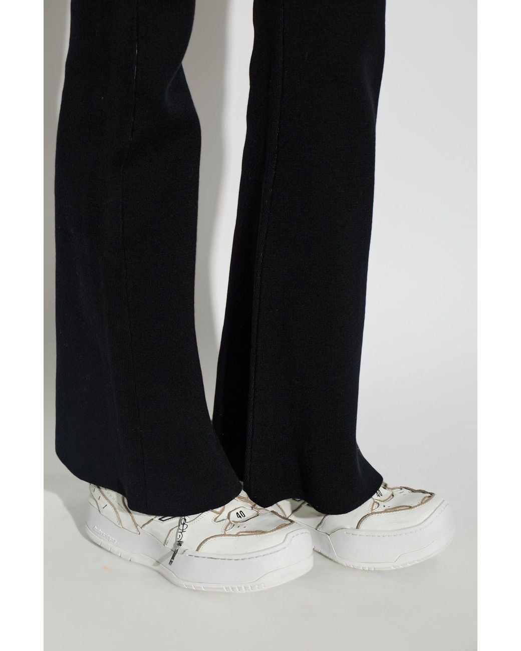 Balenciaga White 'Hamptons' Platform Sports Shoes