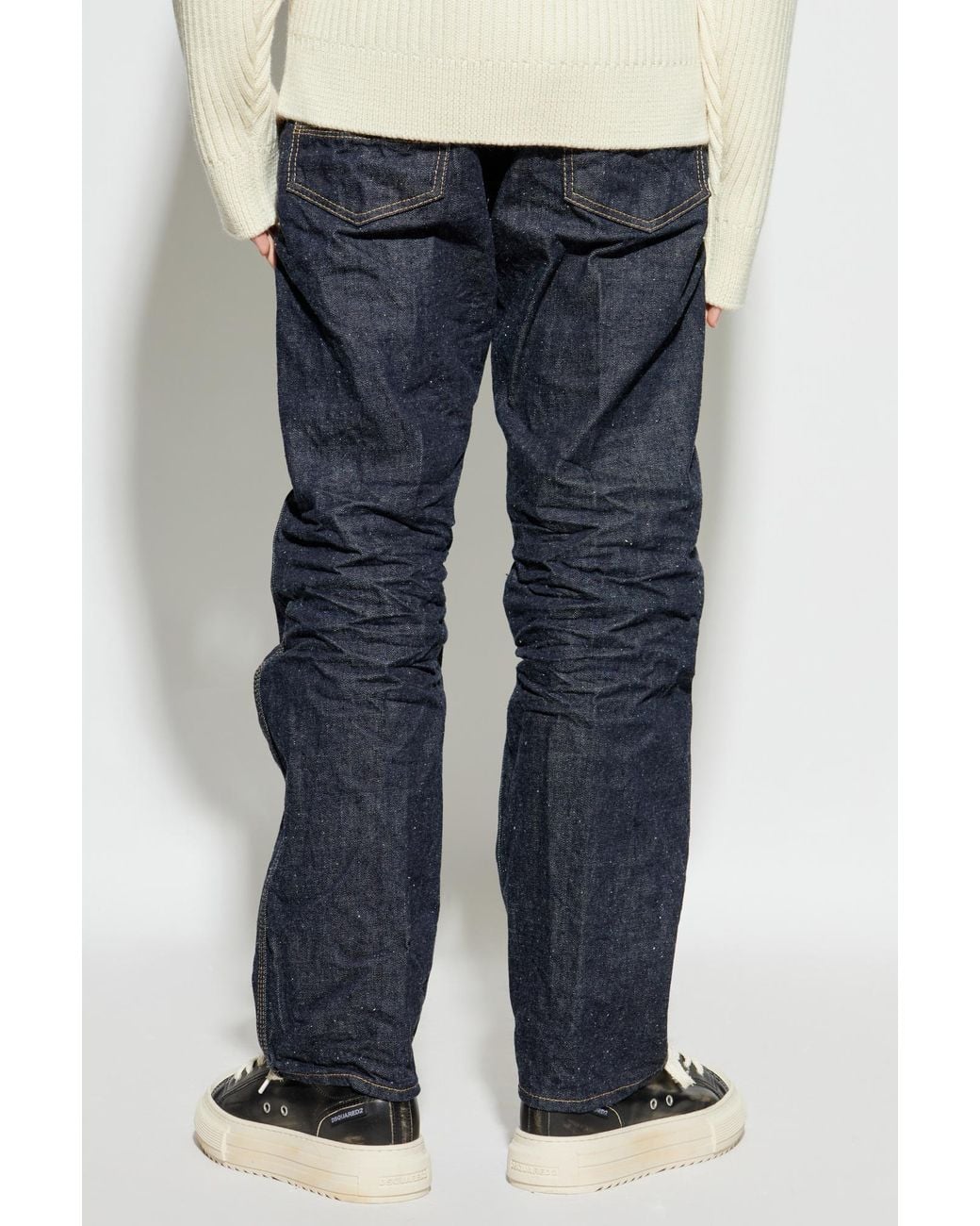 DSquared² Blue Jeans "642 Mini Front" for men