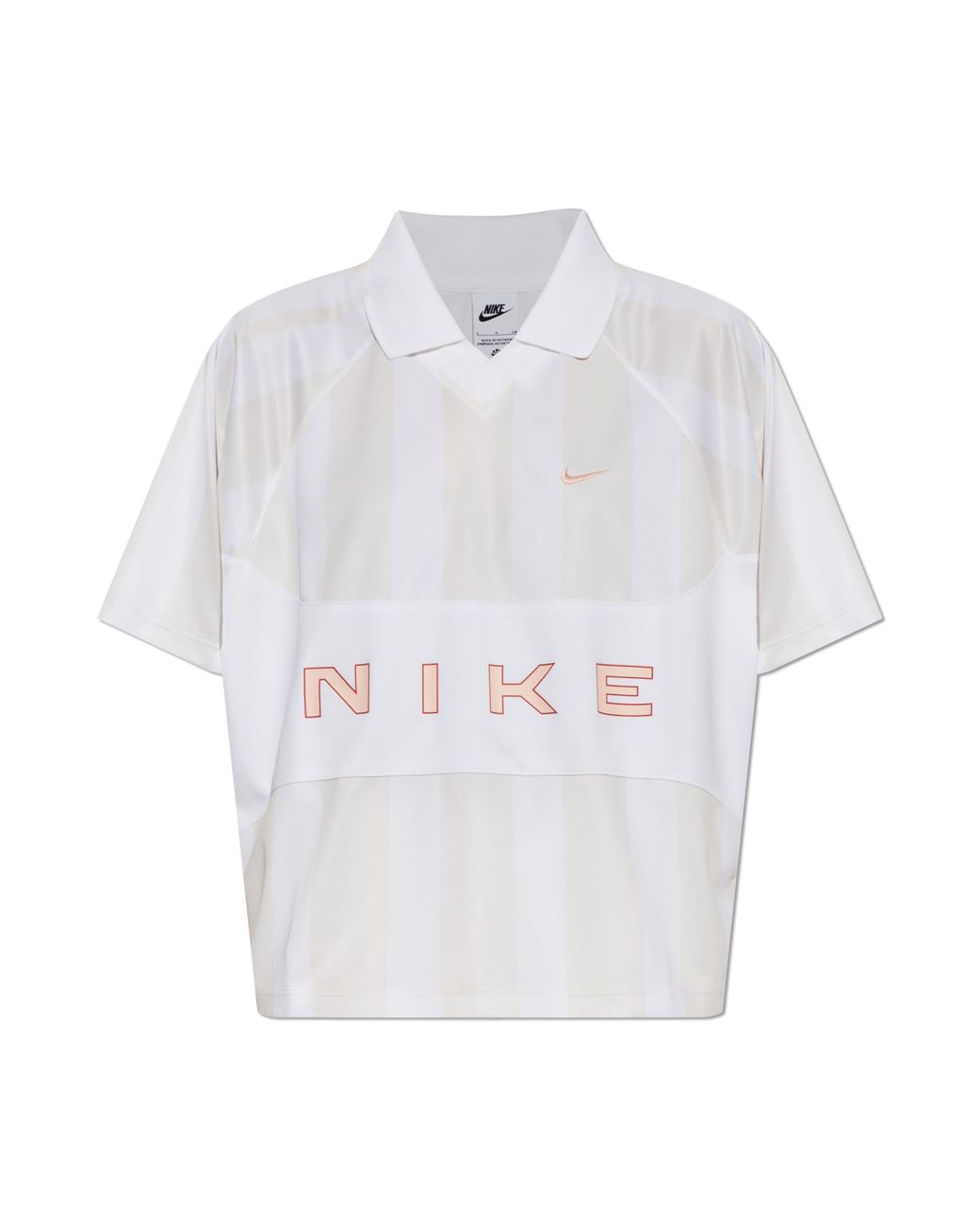 Nike White T-Shirt With Logo