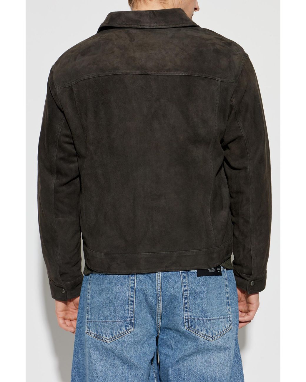 AllSaints Black 'Shelton' Jacket for men