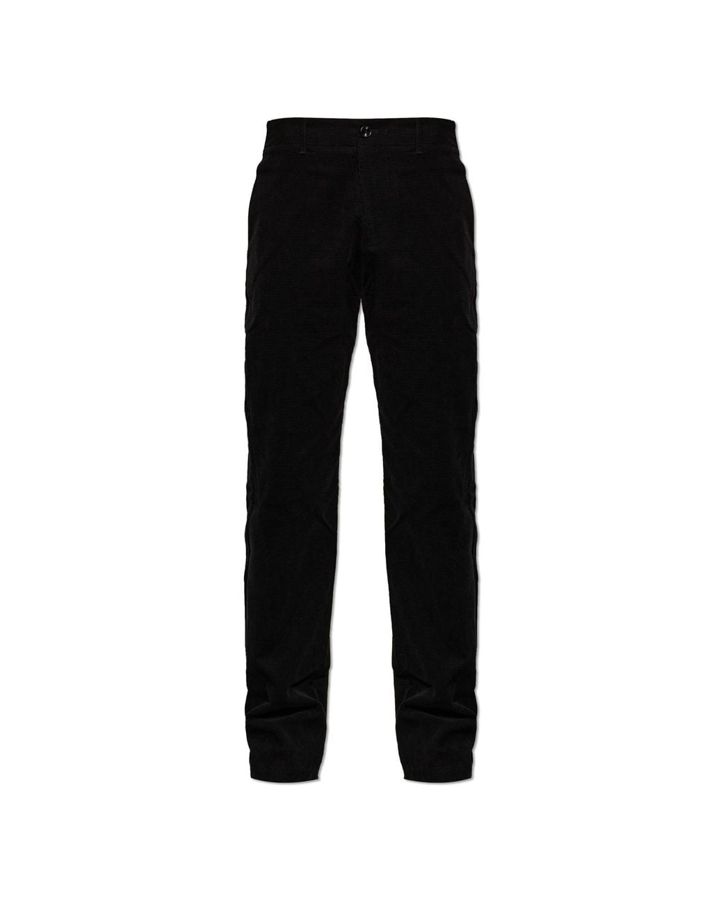 Post Archive Faction PAF Black Straight-Leg Trousers for men