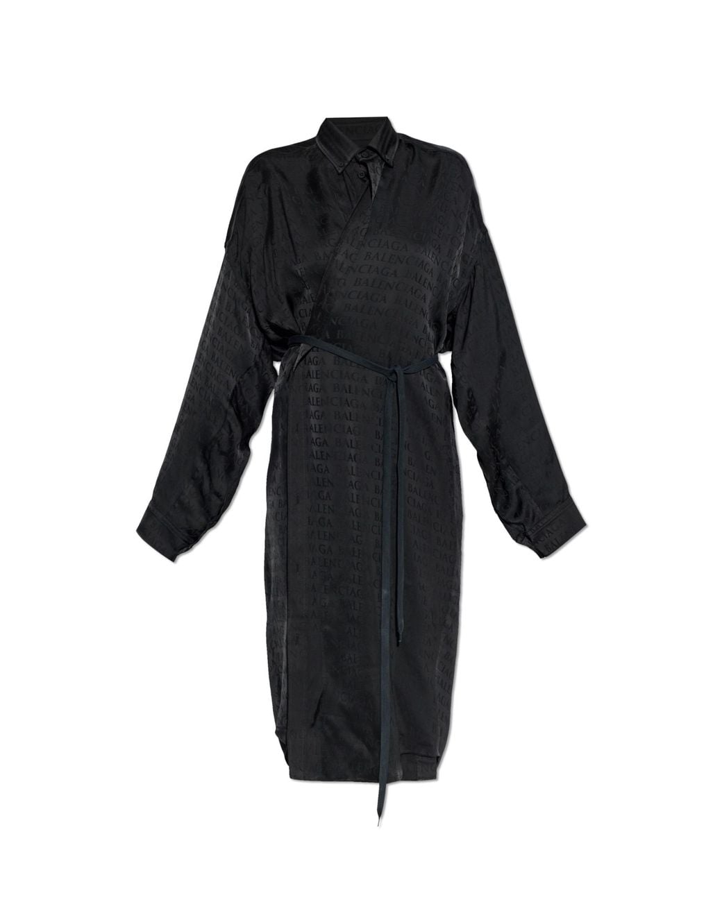 Balenciaga Blue Monogram Dress