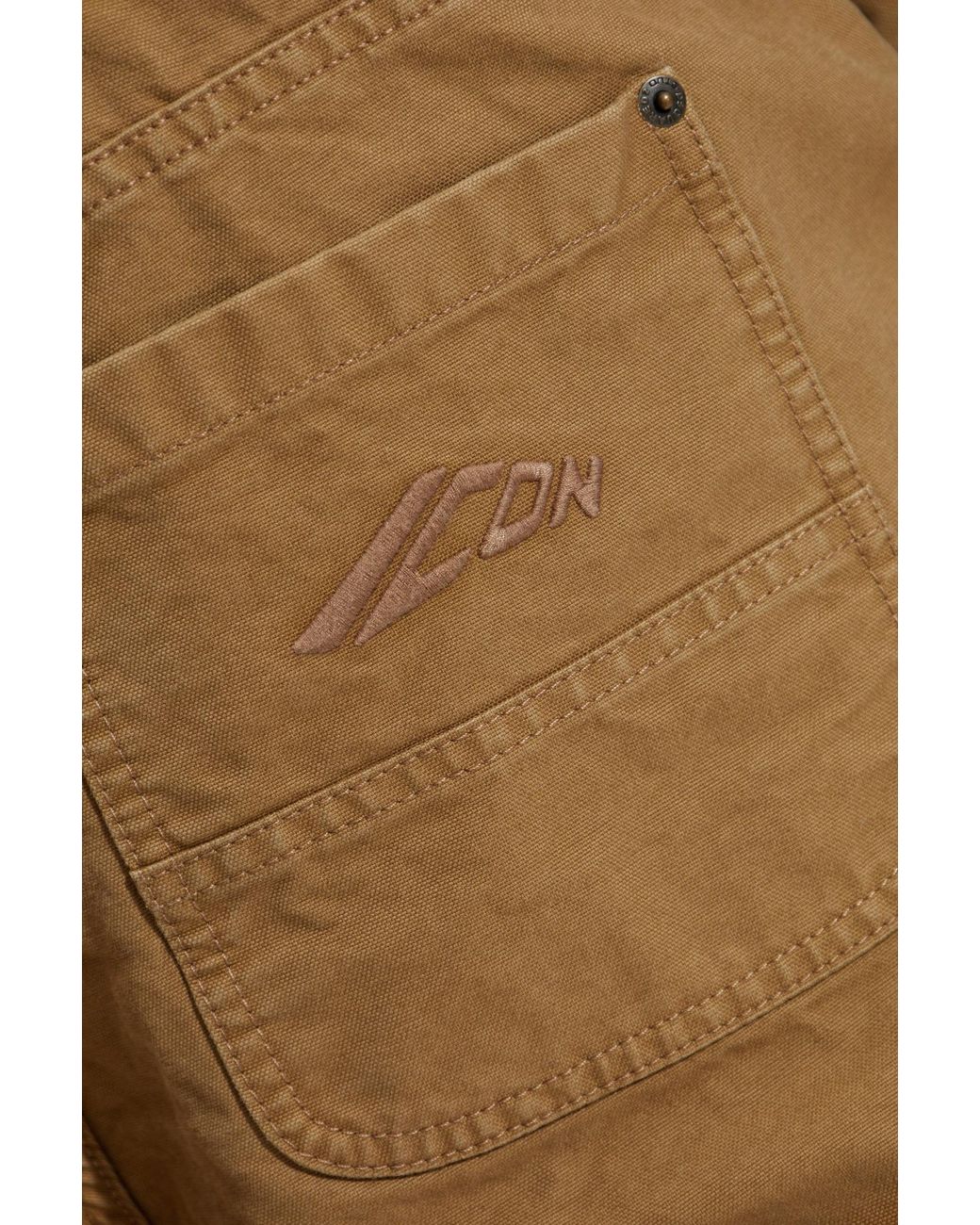DSquared² Natural Cotton Jumpsuit