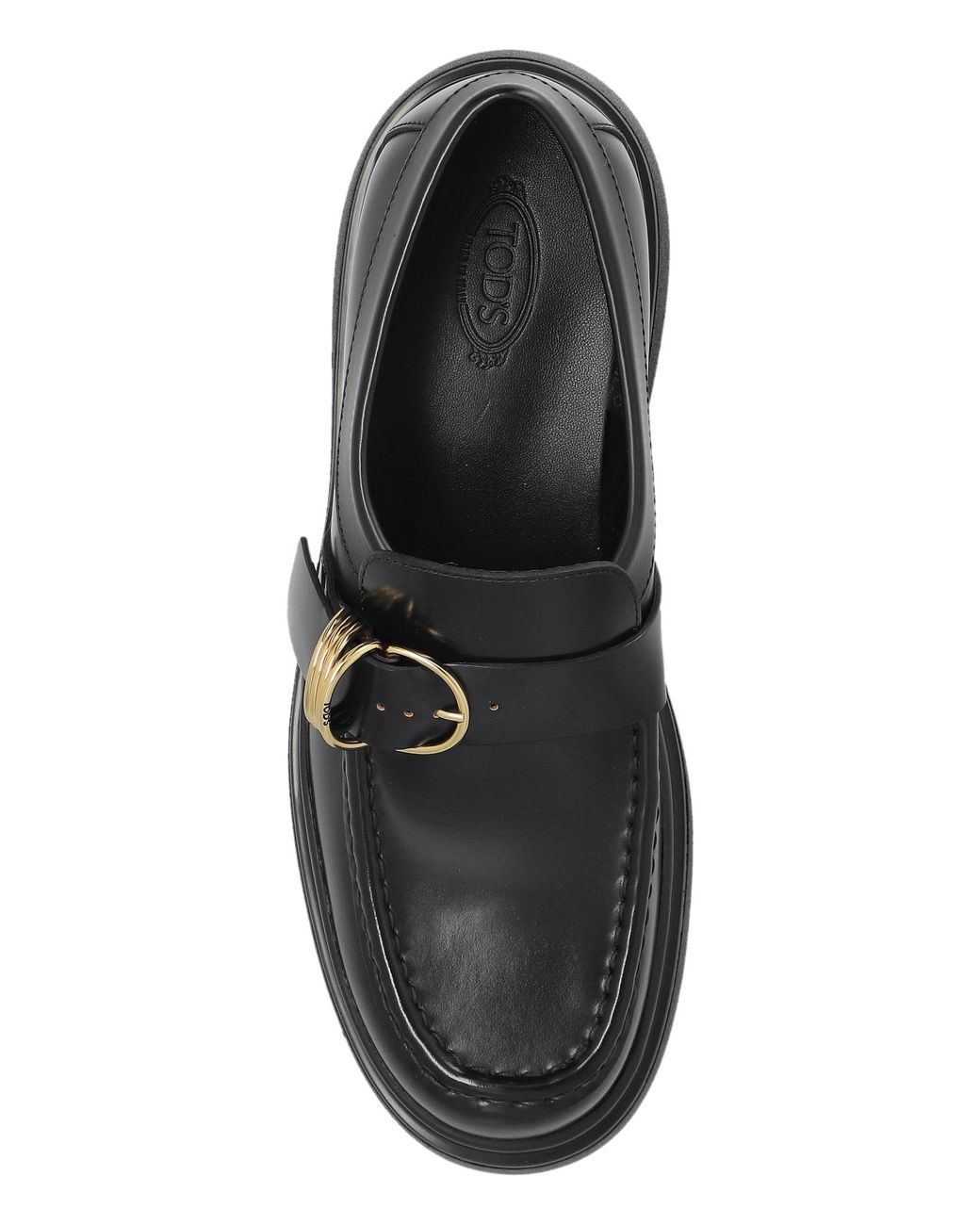 Tod's Blue Loafer-Type Shoes