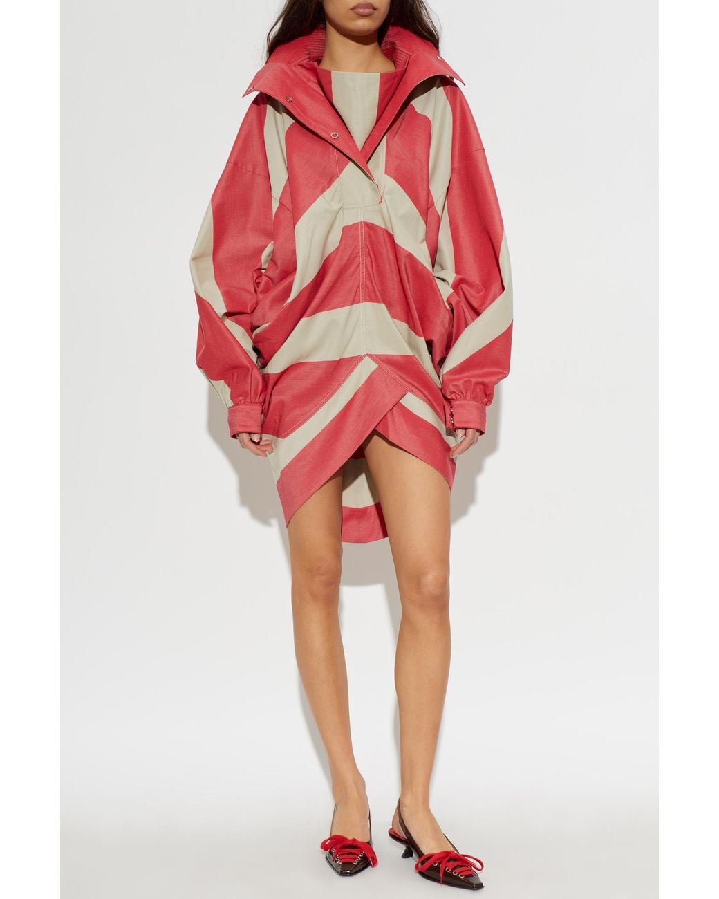 Jacquemus Red 'Losange' Jacket