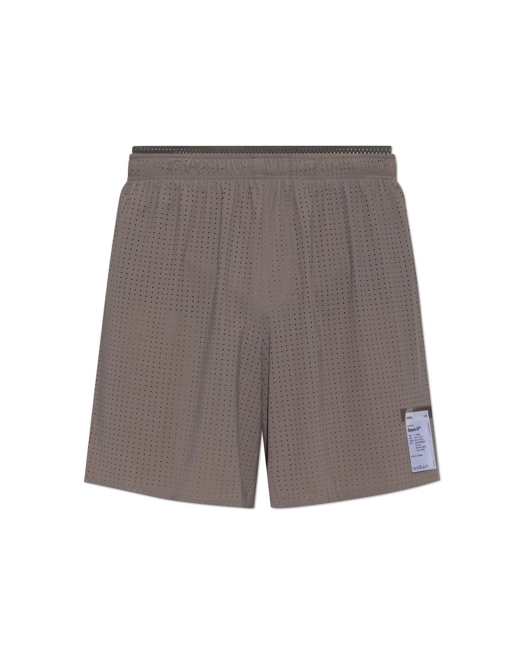 Satisfy Gray 'Space-O 5" Shorts for men