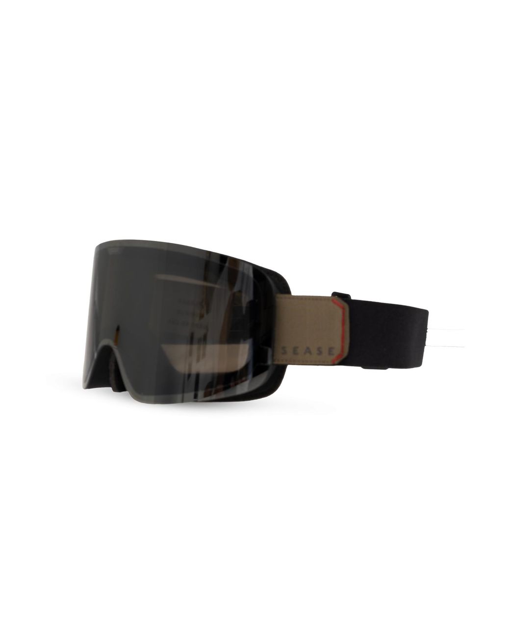 Sease Black 'Solaro' Ski Goggles for men