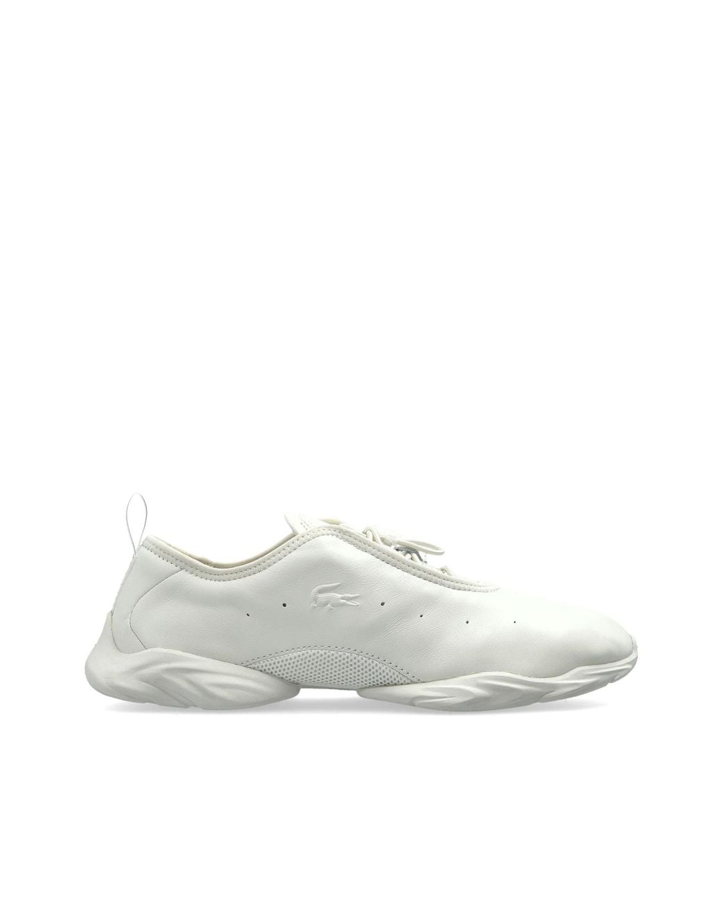 Lacoste White 'Tennis Ballerina 2261' Sports Shoes