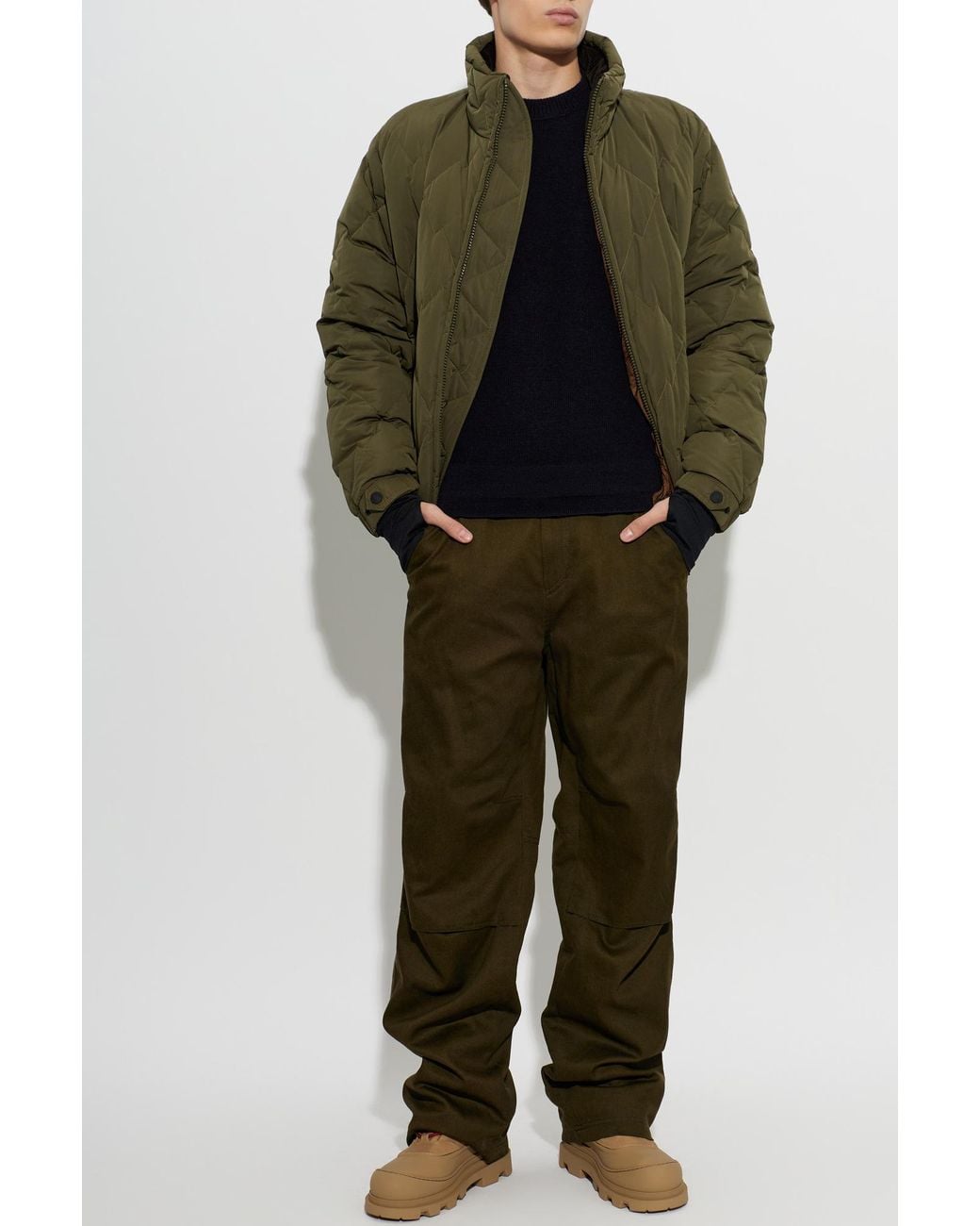Moncler Green Après-Ski Pants for men