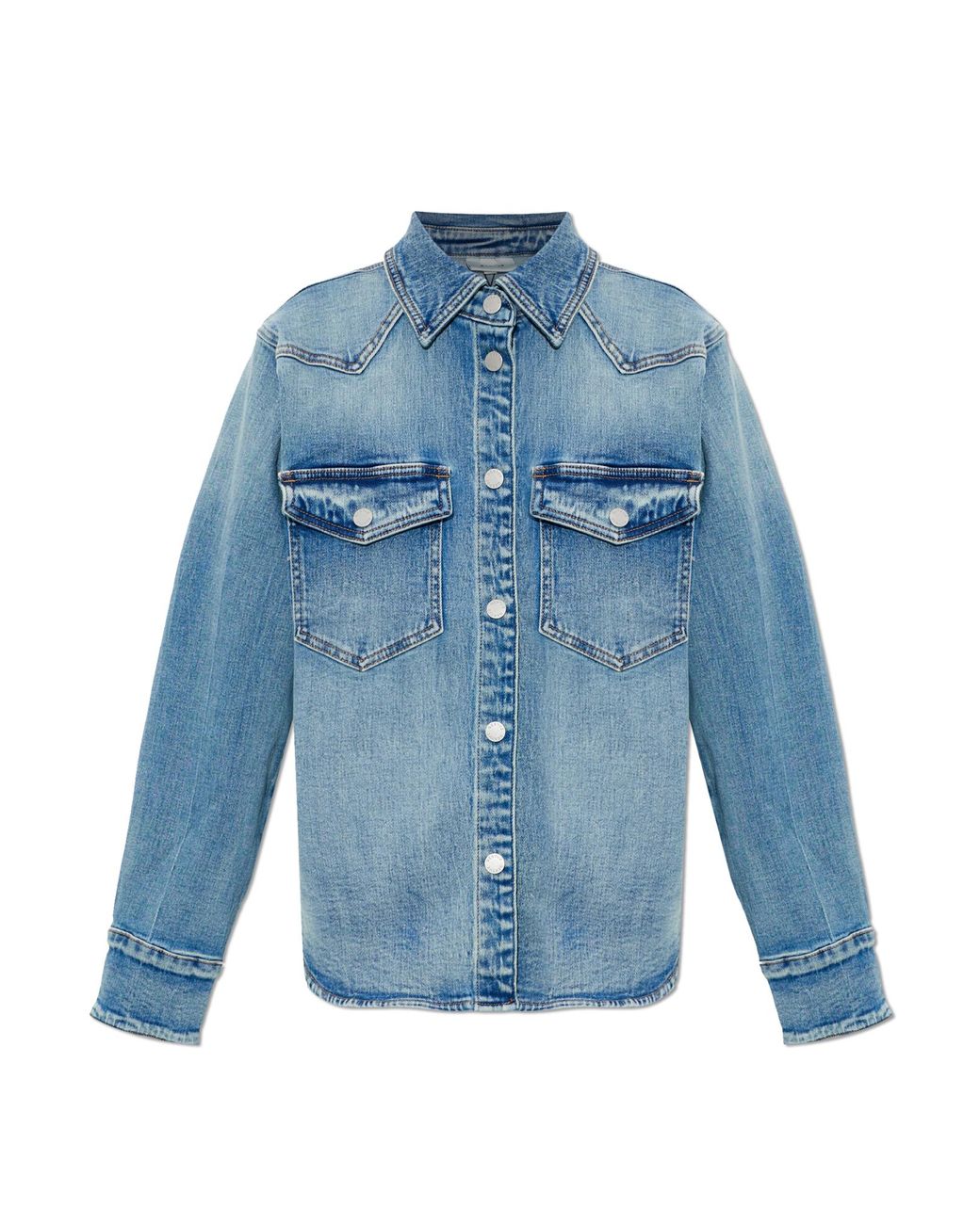 Gestuz Blue 'Gzjardine' Denim Shirt