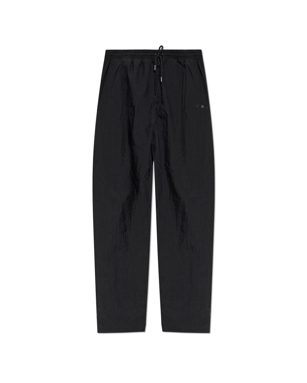 Off-White c/o Virgil Abloh Black Loose-Fit Trousers for men
