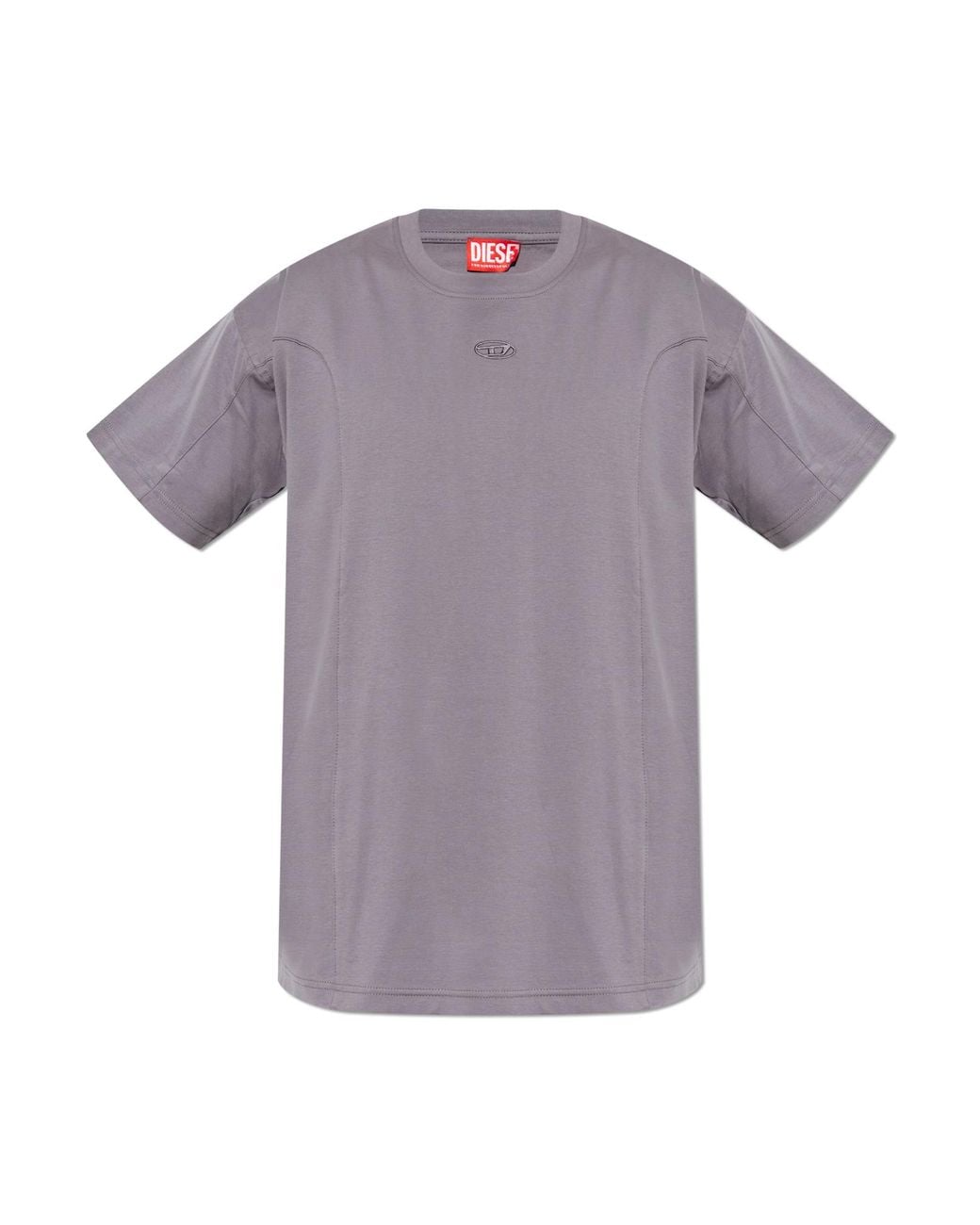DIESEL Purple T-Shirt 'T-Norm-Int' for men
