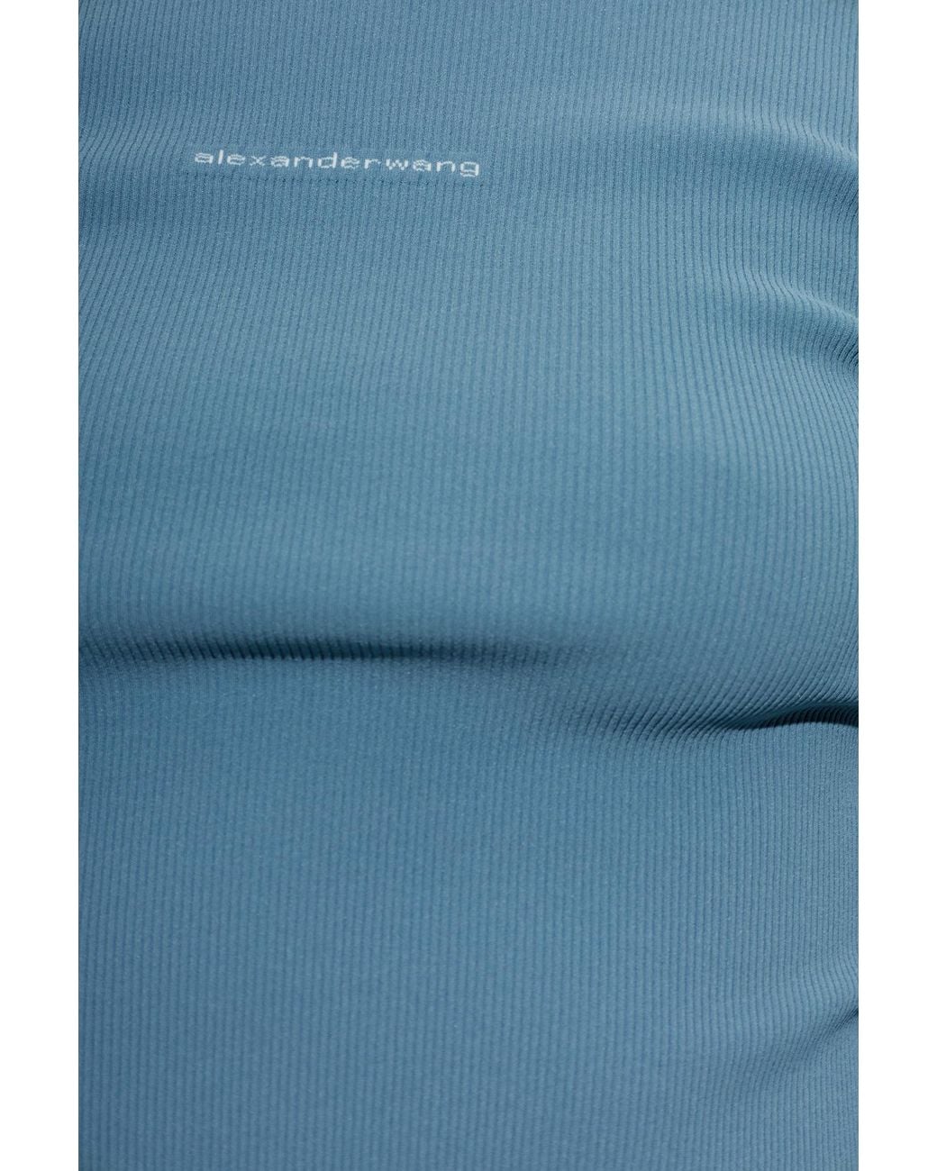 Alexander Wang Blue Fitted Top