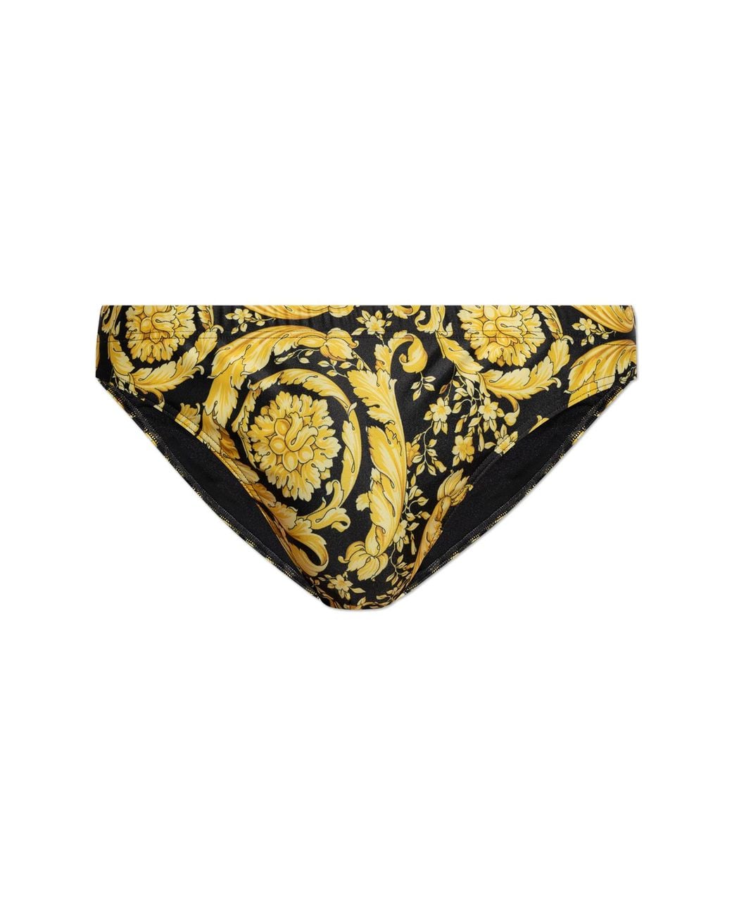 Versace Yellow Swim Briefs for men