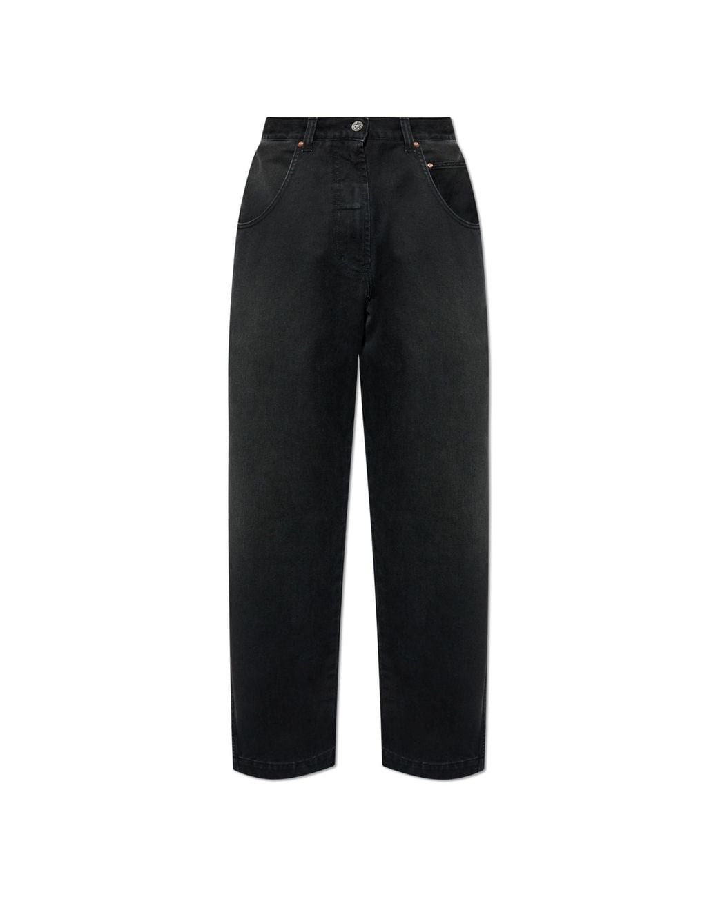Vetements Black Jeans With Logo for men