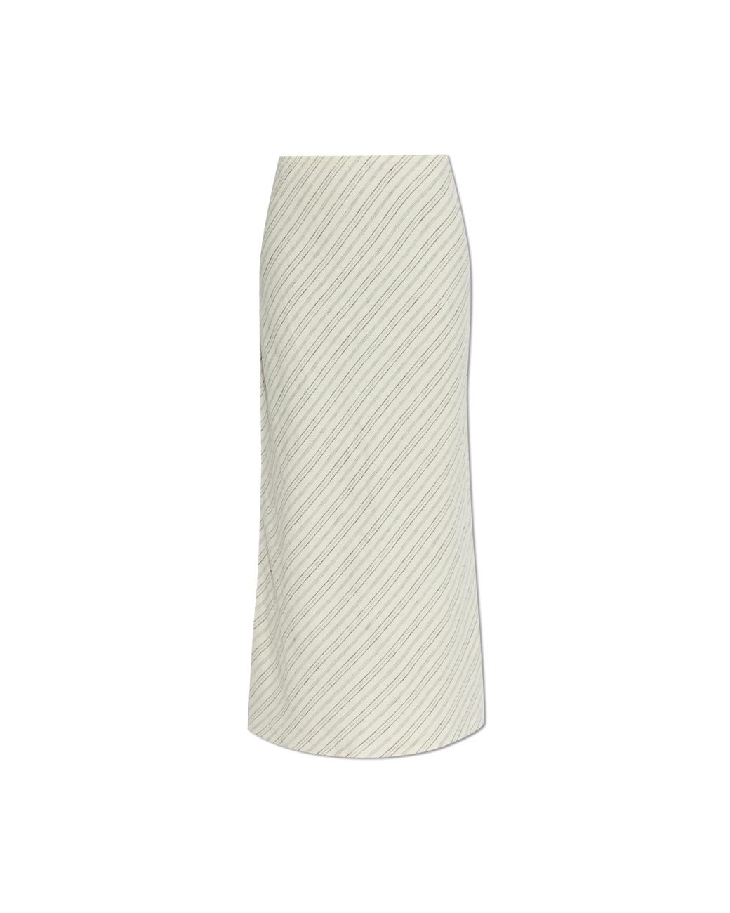 Samsøe & Samsøe White "Saagneta Long" Skirt
