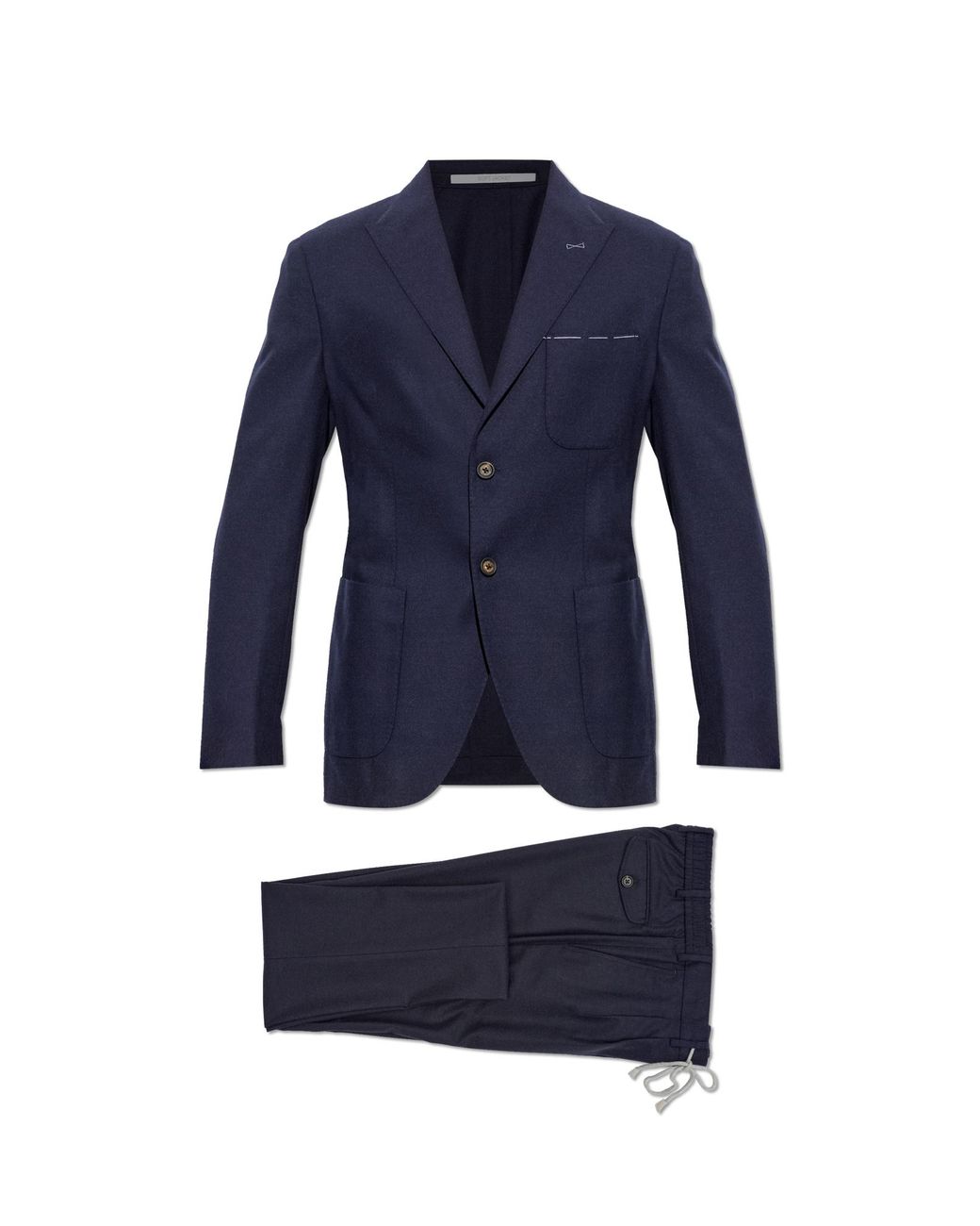 Eleventy Blue Wool Suit for men