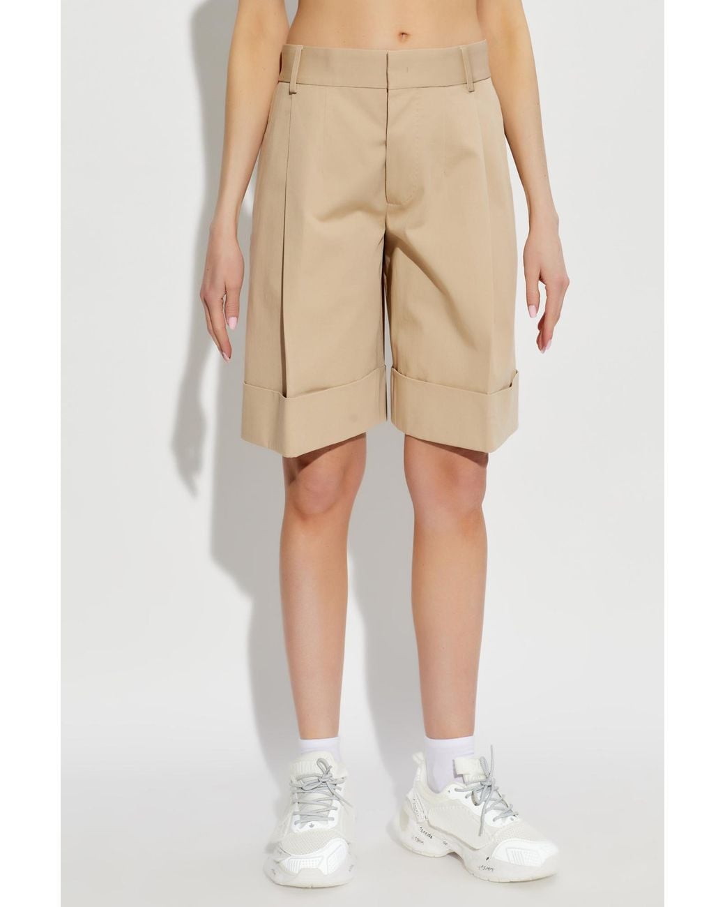 DSquared² Natural Logo Shorts