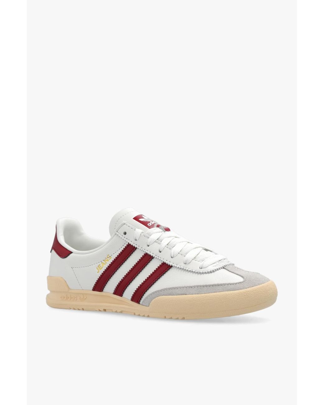 Adidas originals jeans shop leather trainers