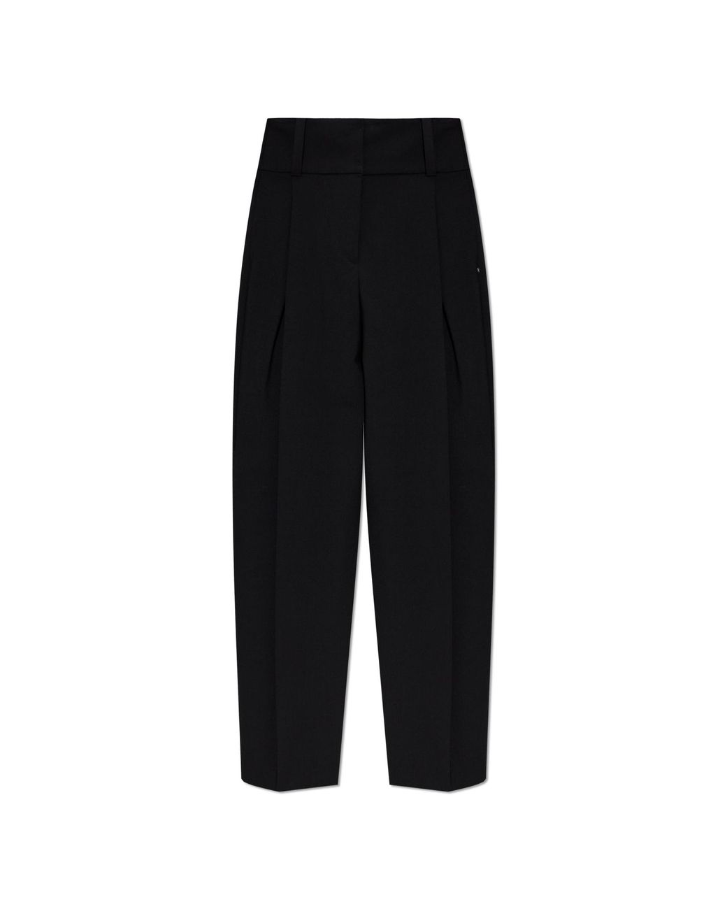 Sportmax Black Wool Trousers 'Girino'