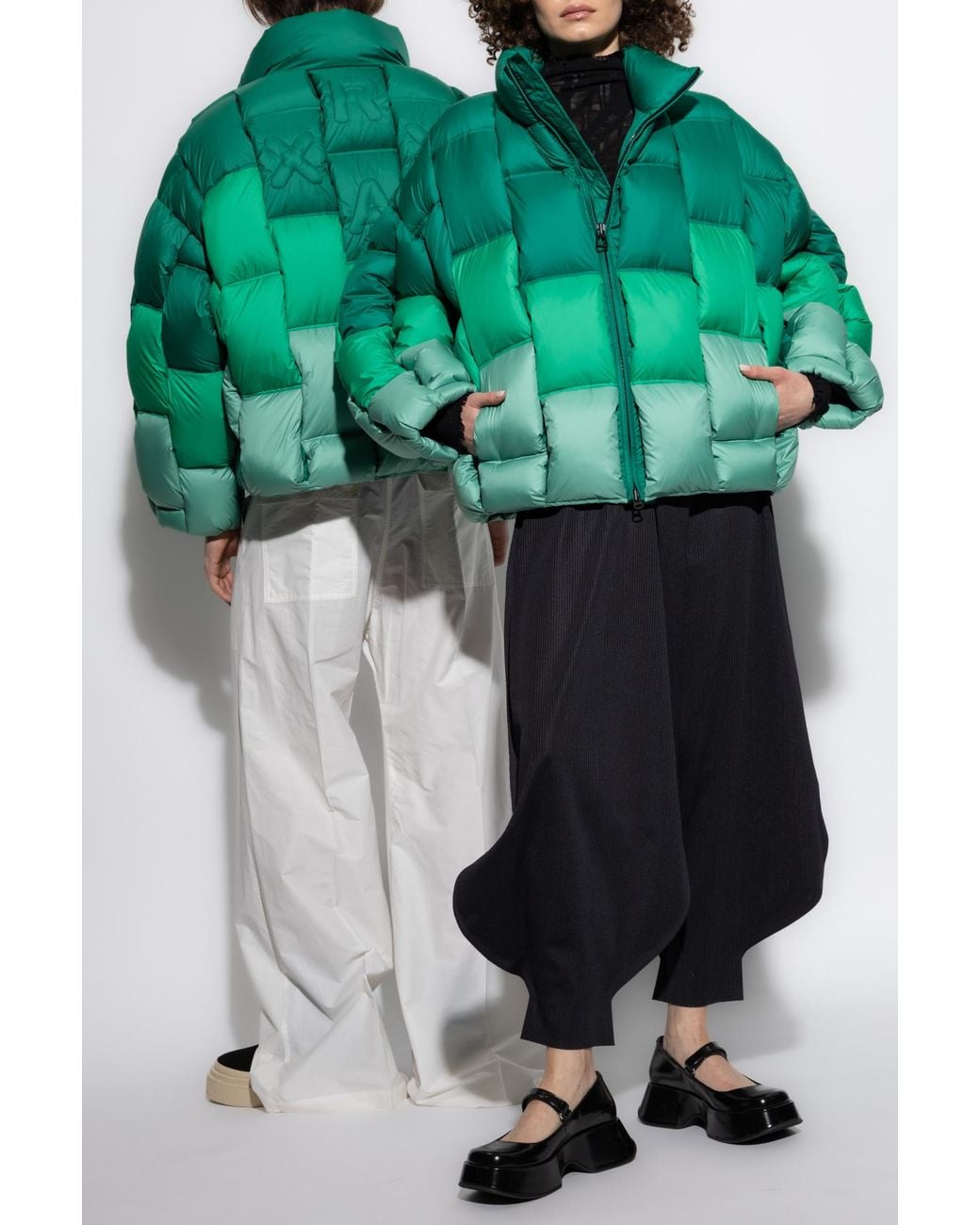 RAXXY Green Jacket Rectangle