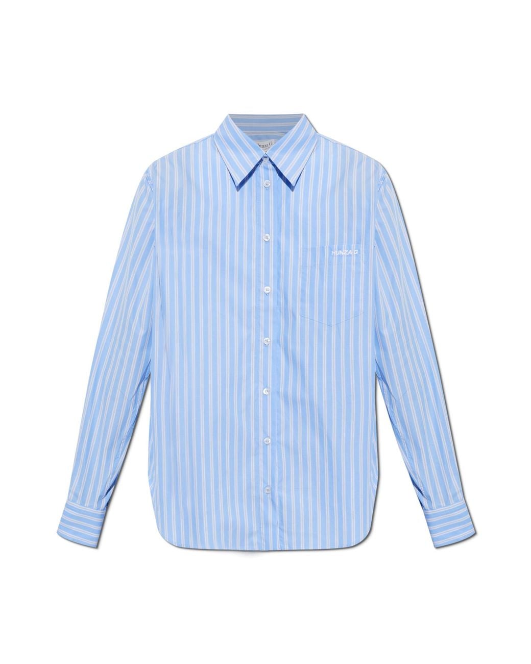 Hunza G Blue 'Essential' Shirt