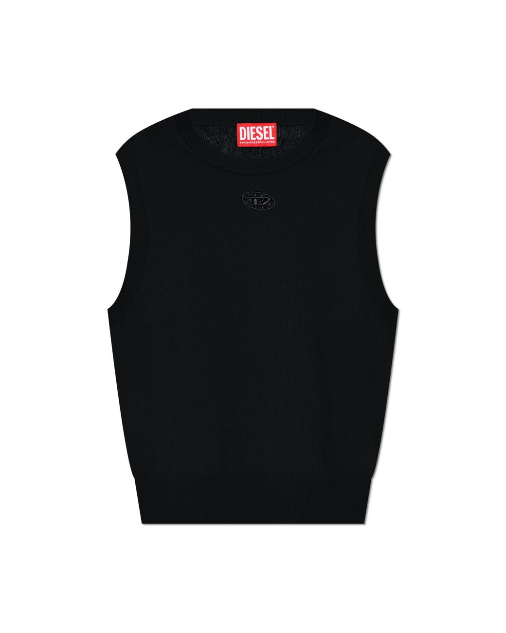 DIESEL Black Top M-Arga-Sl