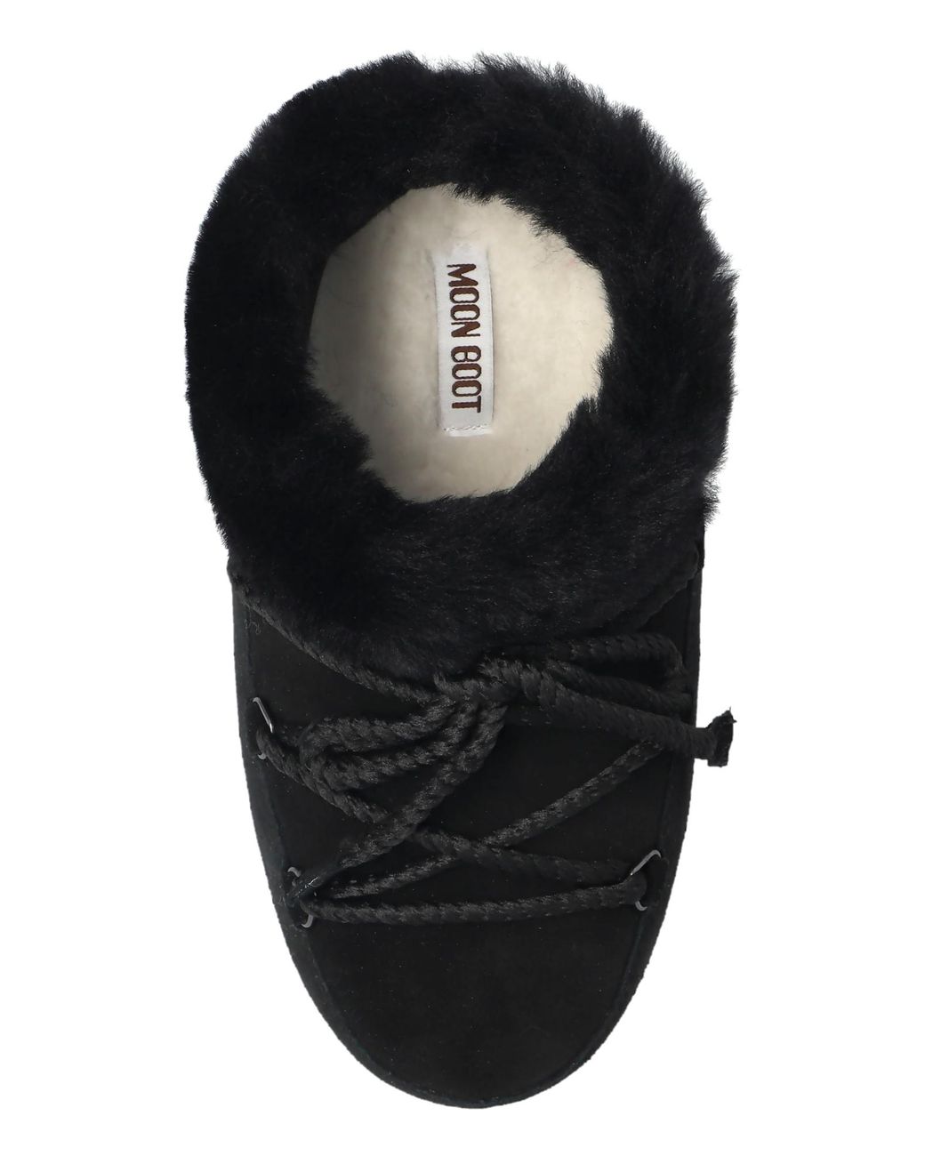 Moon Boot Black "Mb Evx Mule Suede" Shoes