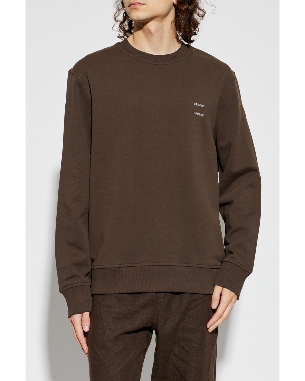 Samsøe & Samsøe Brown Sweatshirt 'Joel' for men