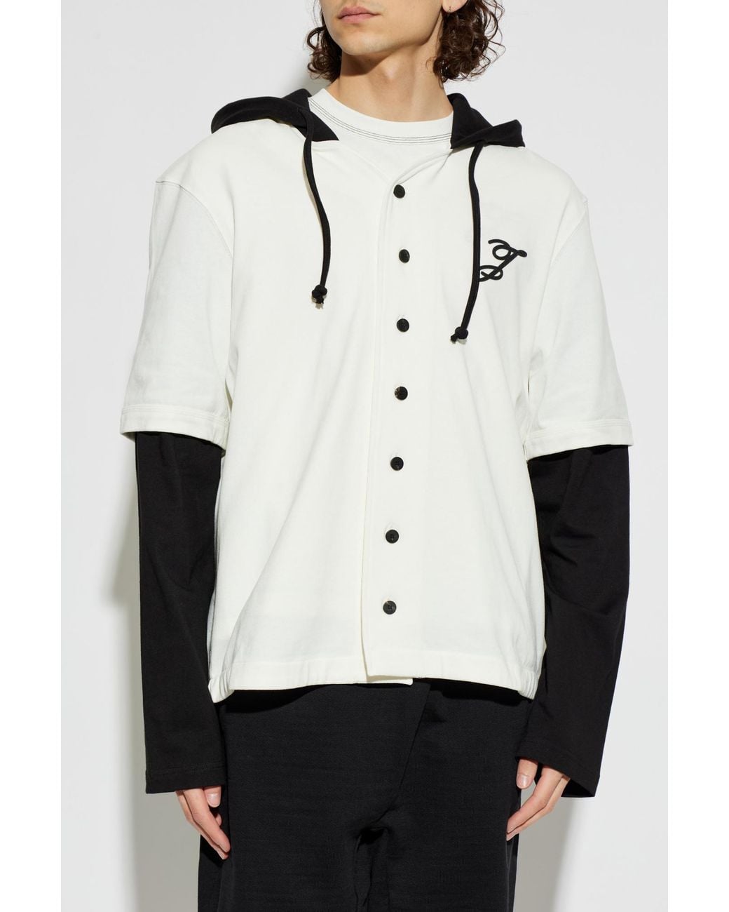 Jacquemus White Sweatshirt 'Letro' for men