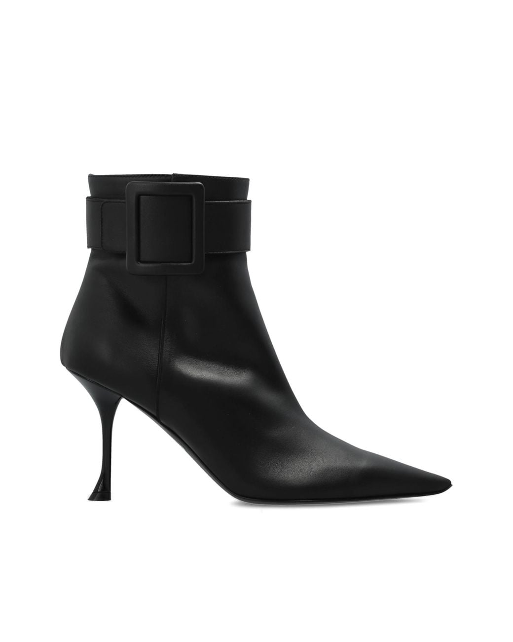 Roger Vivier Black “Heeled Ankle Boots 'Viv