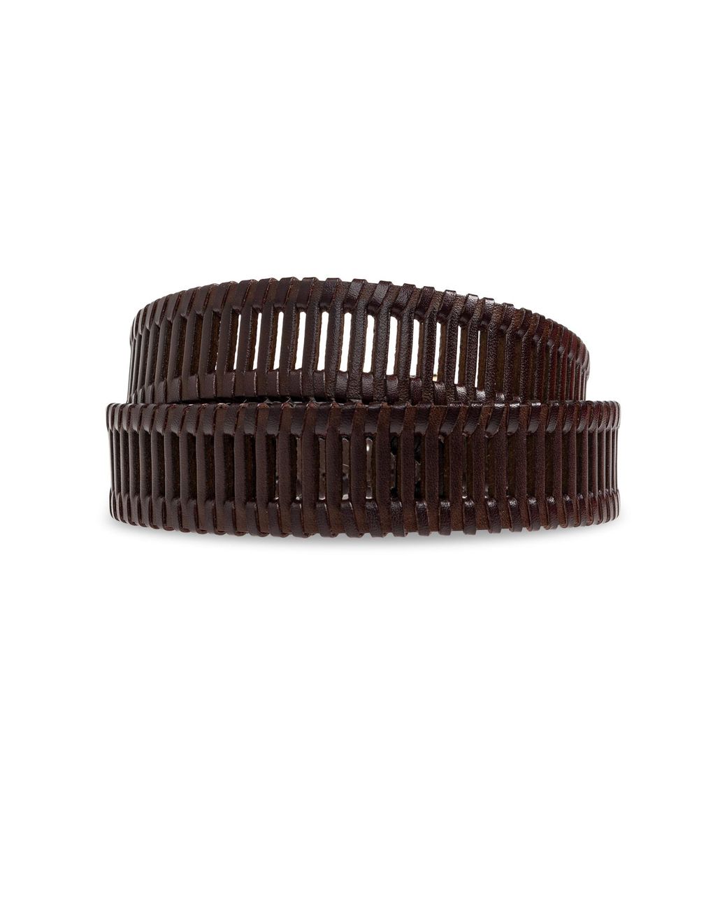 Ferragamo Brown Leather Belt for men
