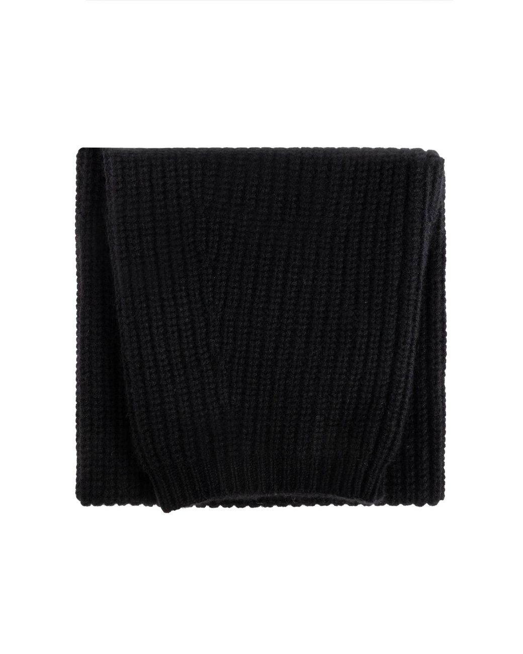Lisa Yang Black Scarf "Marseille" for men