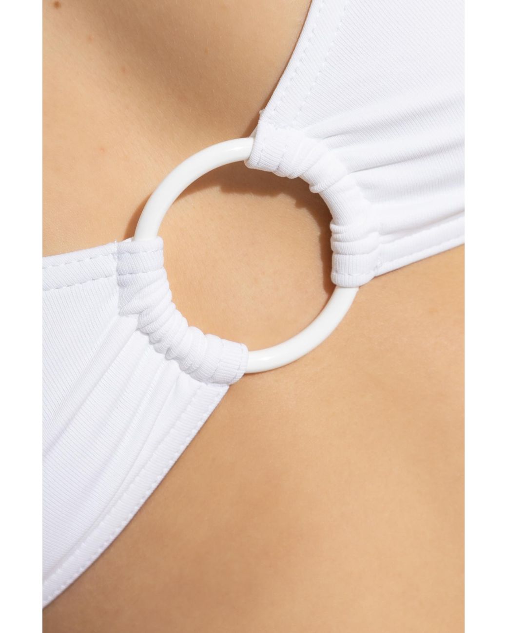 Melissa Odabash White Phoenix Bikini Top