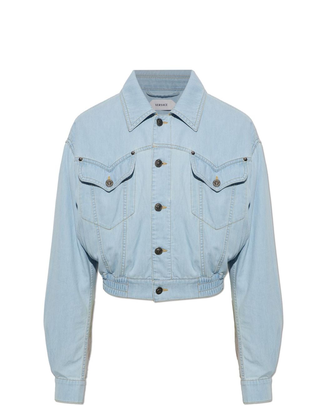 Versace Blue Denim Jacket