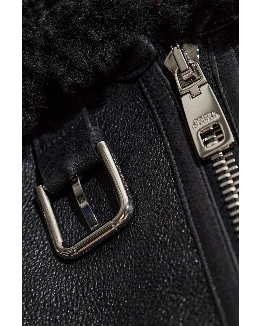 Dolce & Gabbana Black Leather Jacket