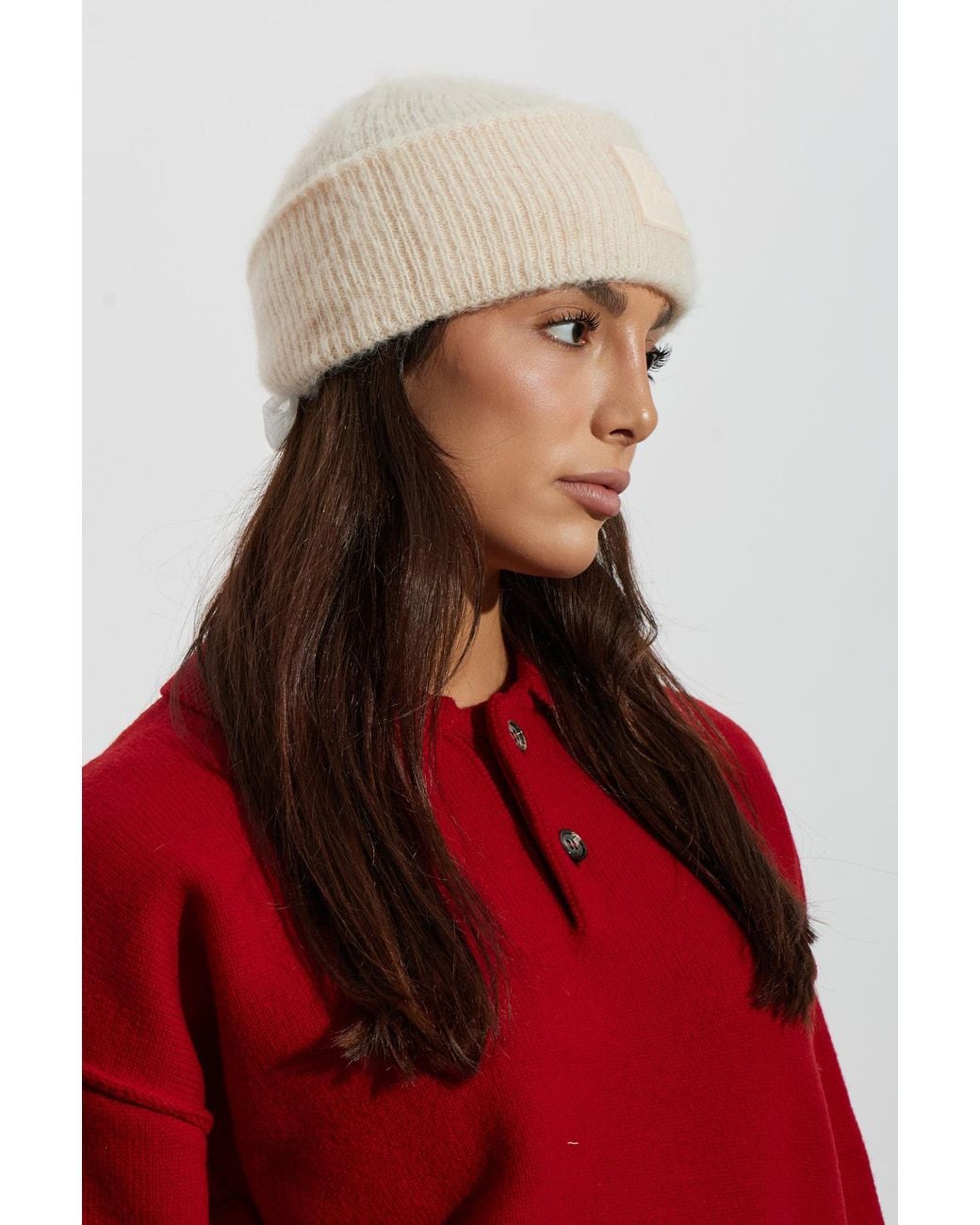 AMI Natural Cap With Logo Patch