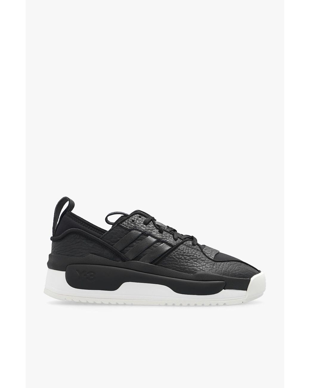 スニーカー Y-3 Men Sneakers JQ2451 BLACK Adidas Y-3 Men ZX Run black footwear white