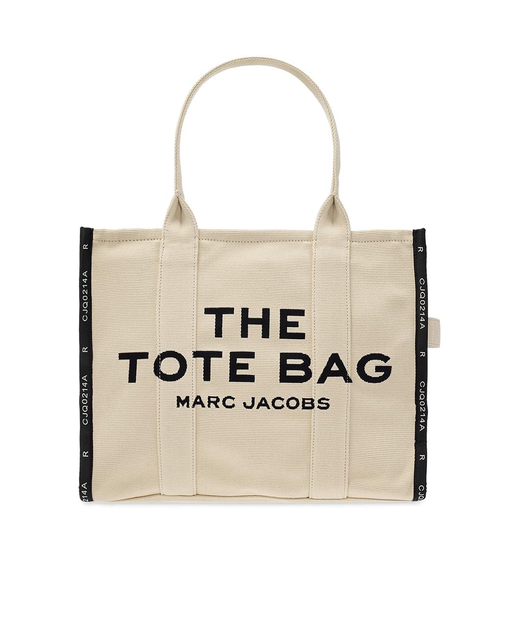 Marc Jacobs Natural Shopper Bag With Logo