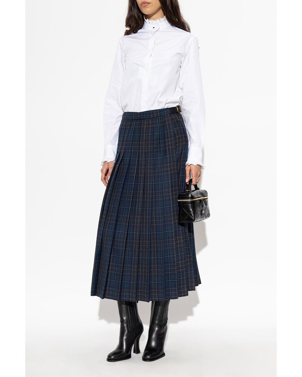 Burberry Blue 'Elydia' Skirt