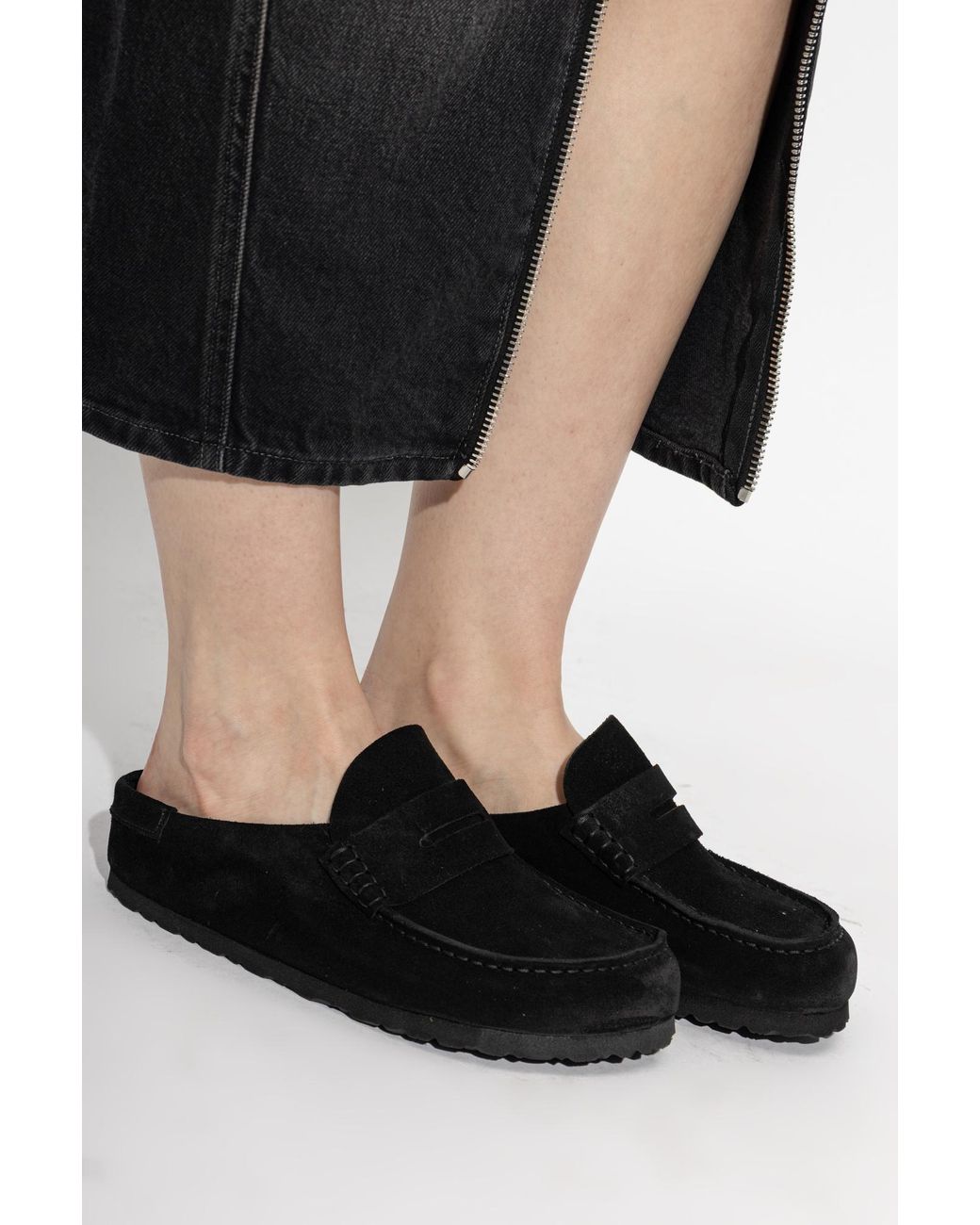 Birkenstock Black 'Naples Wrapped' Shoes