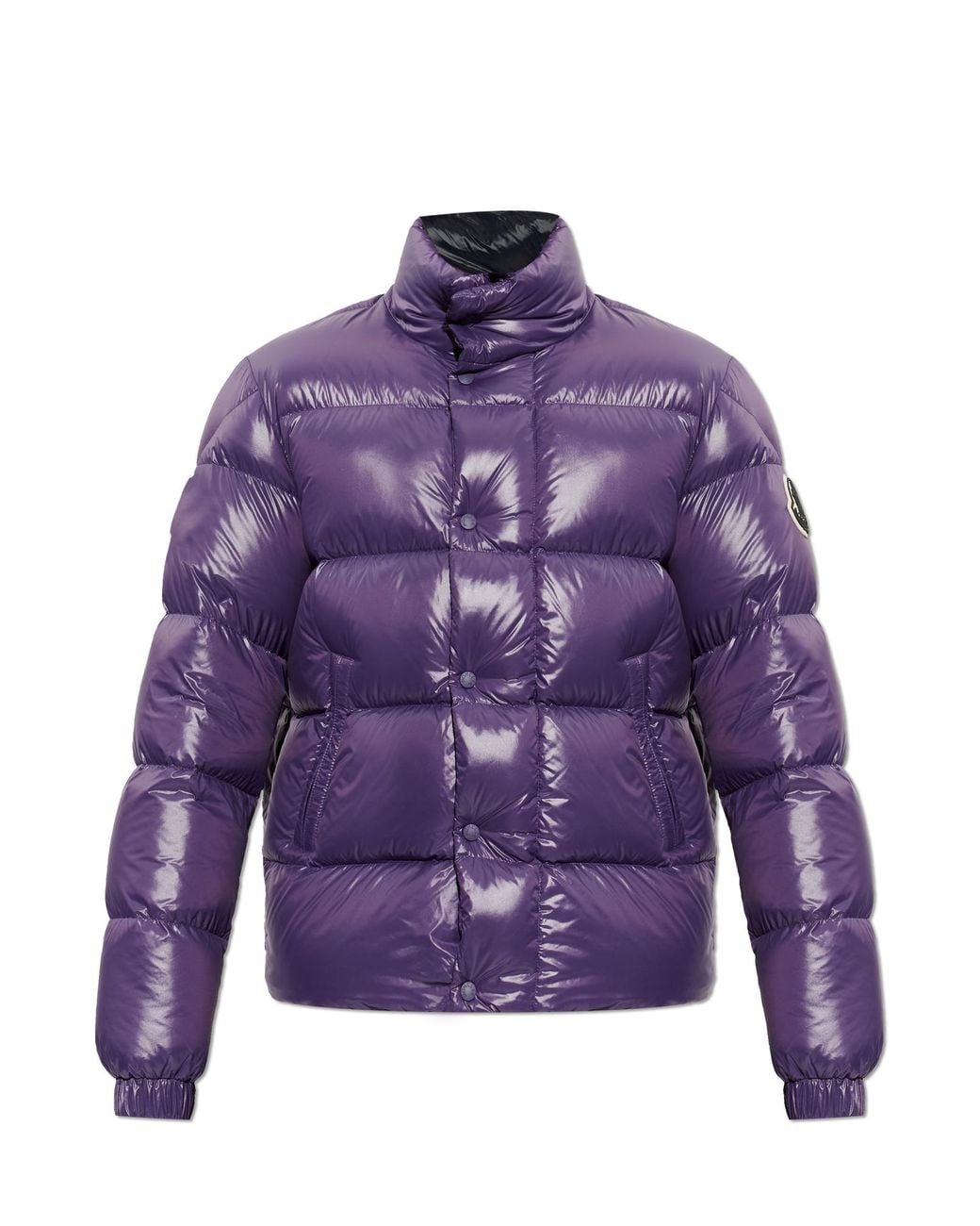 Moncler Purple Puffer Jacket 'Bendola' for men