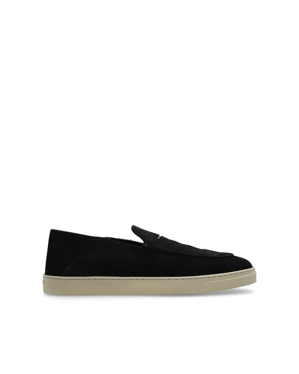 Giorgio Armani Suede Shoes in Black for Men Lyst