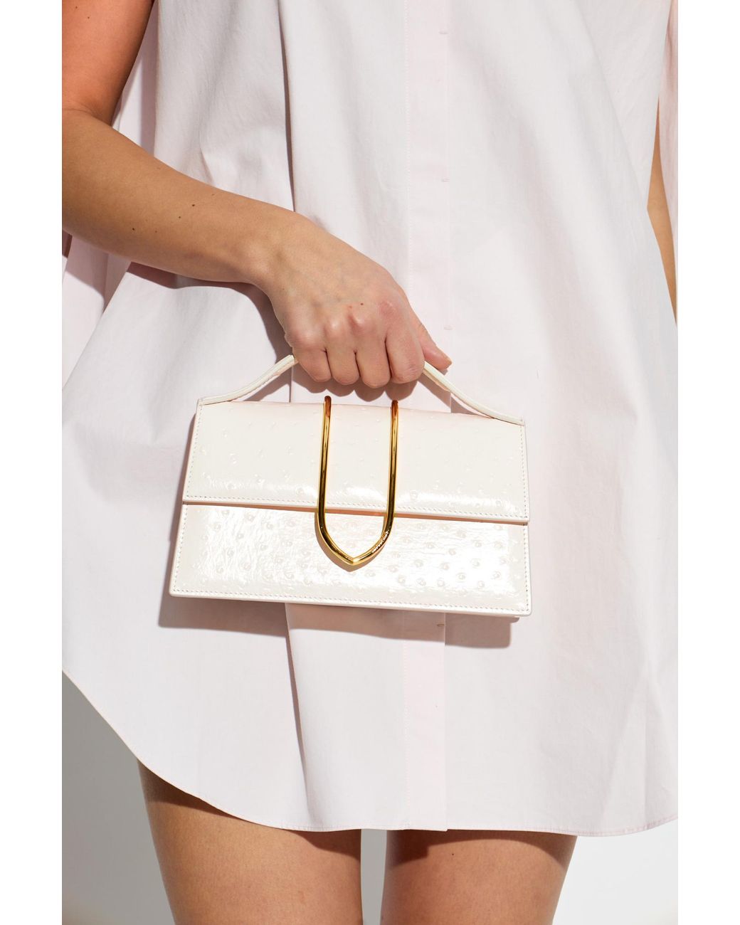 Jacquemus Natural Grand Bambino' Handbag