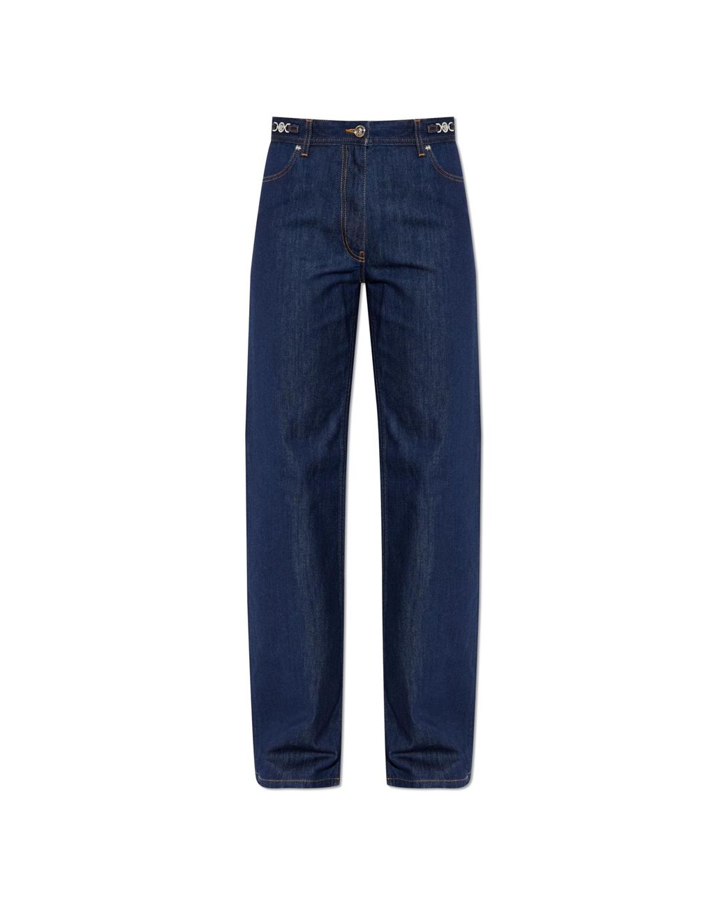 Versace Blue Straight Leg Jeans